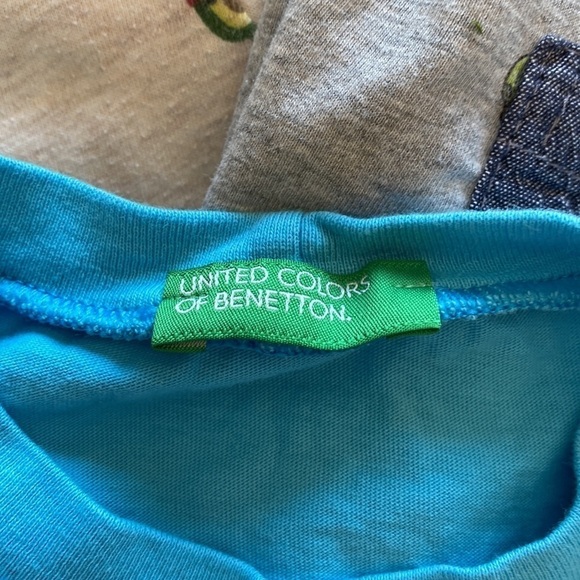 Boys T-shirt Sz lot of 3 Sz 8 Benetton, sovereign code and old navy - Picture 2 of 6